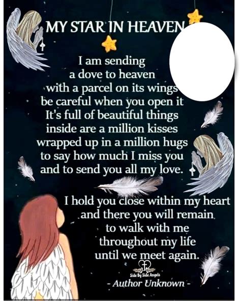 MY SPECIAL STAR IN HEAVEN “ .
